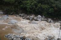 Wildwasser bei Aguas Calientes 