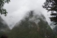Nebel bei Machu Picchu