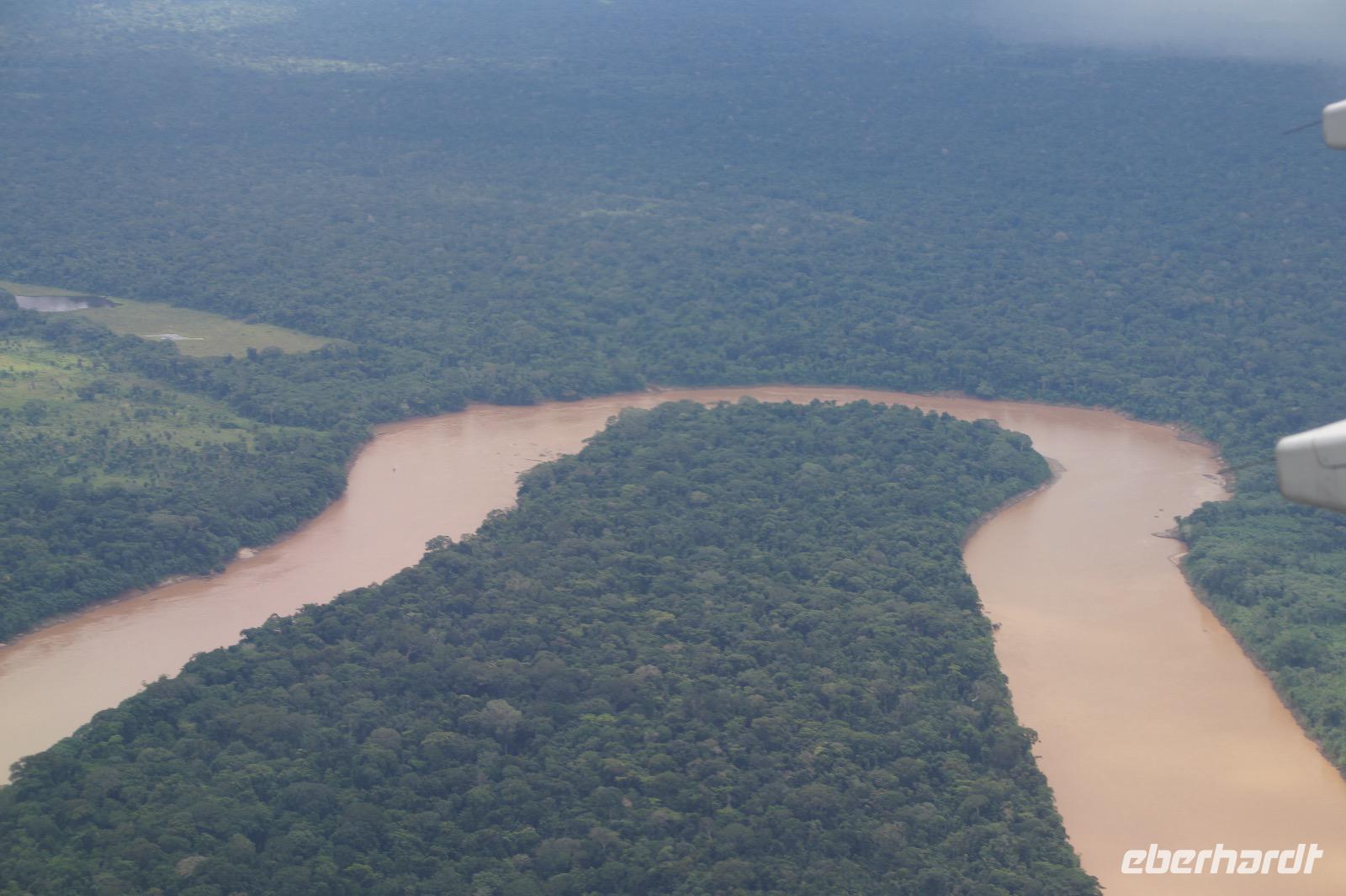 Anflug auf Puerto Maldonado