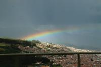 Regenbogen über Cuzco 