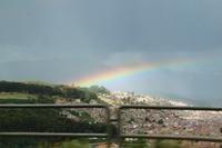 Regenbogen über Cuzco 