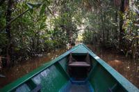 Fahrt auf dem Sandoval-See