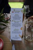 Die Menüfolge - Hacienda Sarapampa