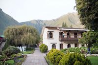 Auf dem Hotelgelände in Yucay