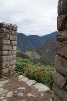 Blick auf Machu Picchu