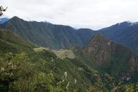 Blick auf Machu Picchu