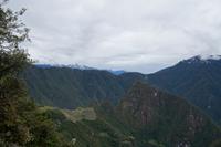 Blick auf Machu Picchu von Inti Punku aus
