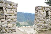 Machu Picchu von Inti Punko aus gesehen