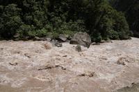 Der Fluss „donnert“