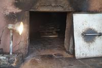 Blick in den Ofen