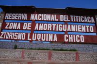 Nationales Schutzgebiet Titicaca - Dämpfungszone - Tourismuszone Klein-Luquina