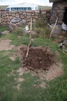 Fußpflege und andere Geräte der andinen Feldarbeit