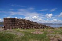 Die Rampe weist uns darauf hin, dass die Mumien von oben hinabgelassen wurden