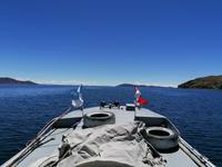 Bootsfahrt auf den Titicaca See