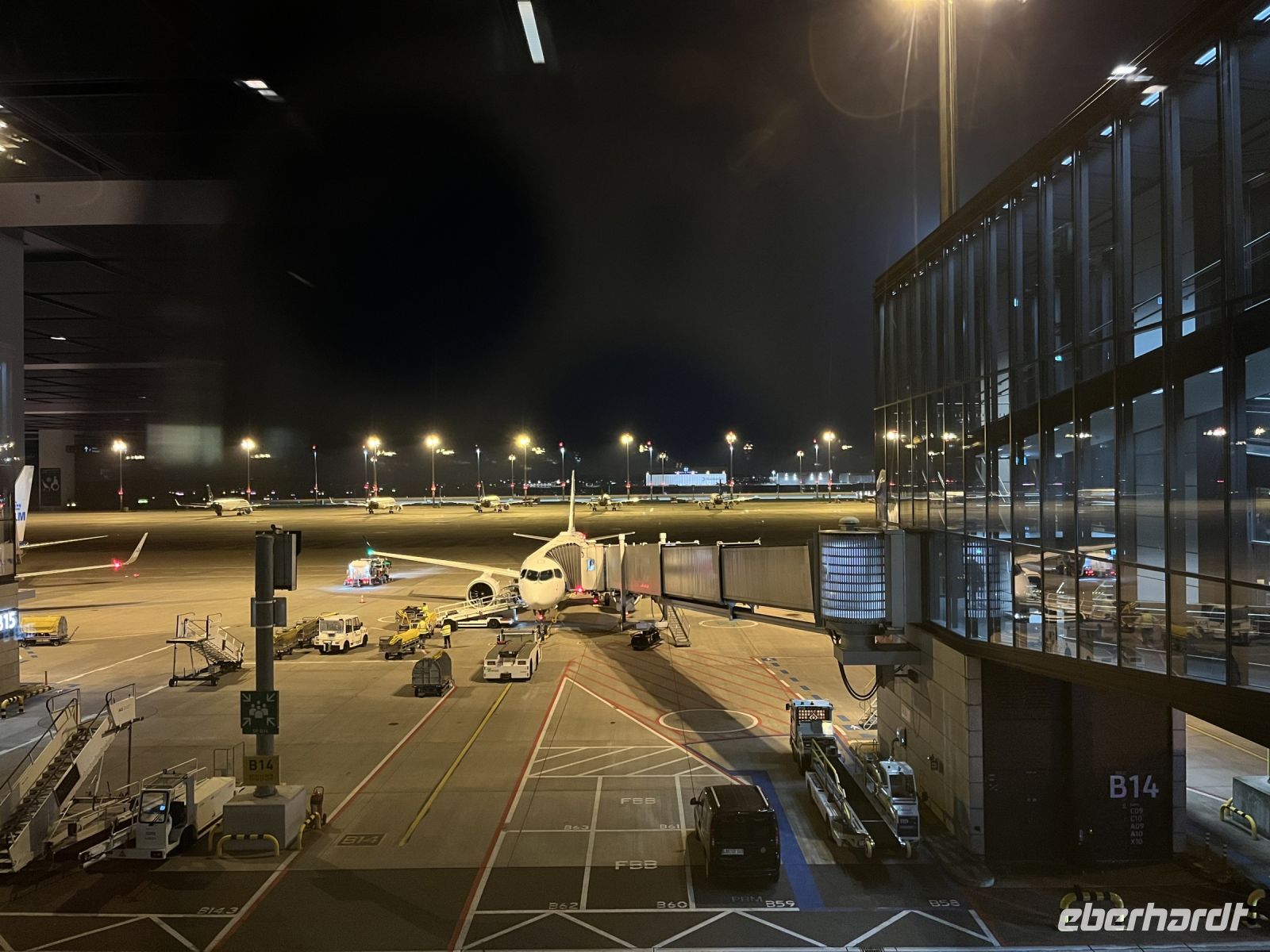 Abflug am Flughafen Berlin