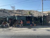 Obststand am Straßenrand