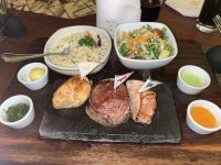 Mittagessen im Restaurant 