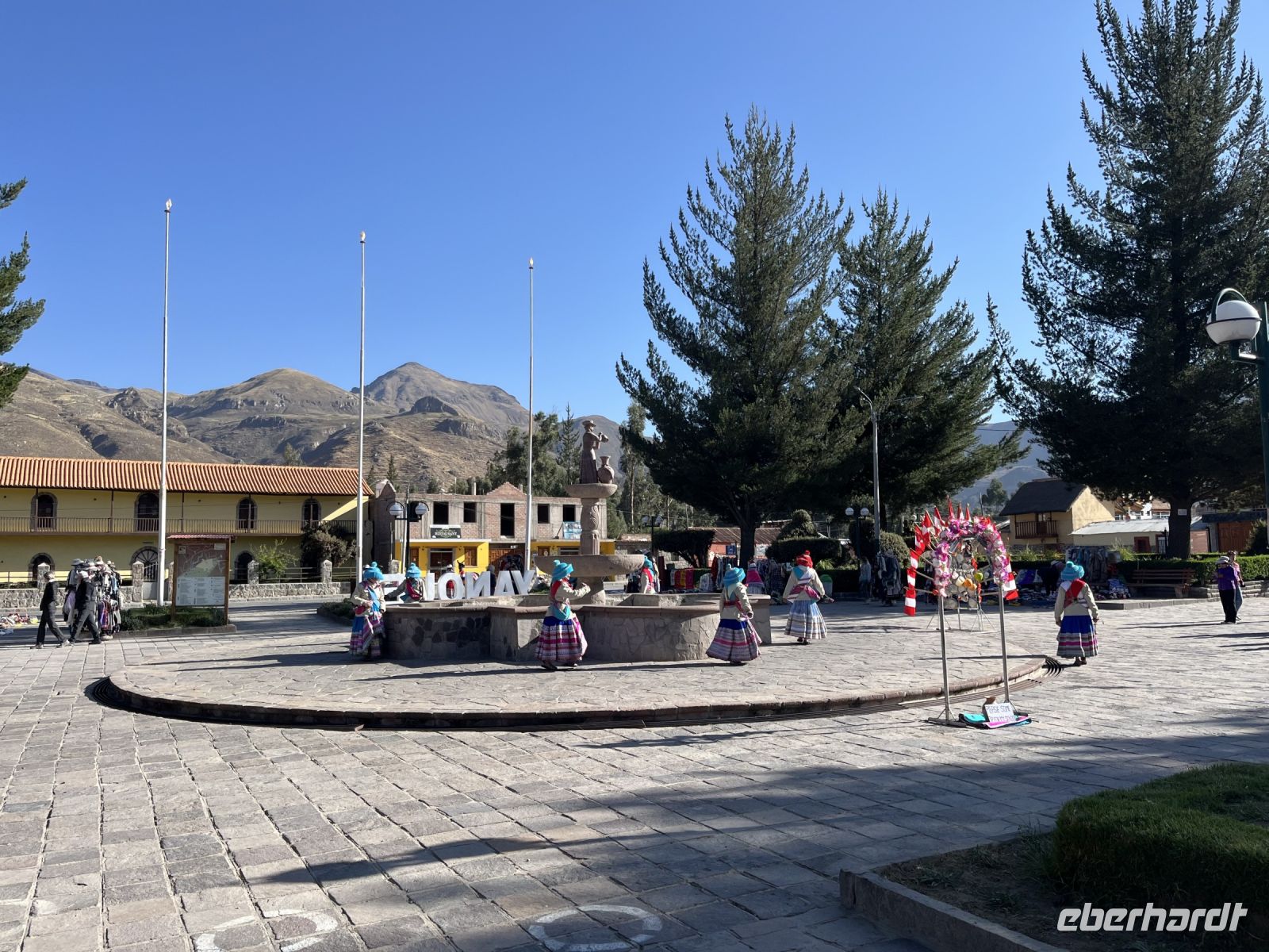 Marktplatz von Yanque