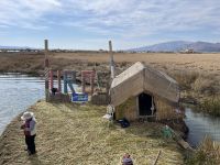 Willkommen auf den Uros Inseln