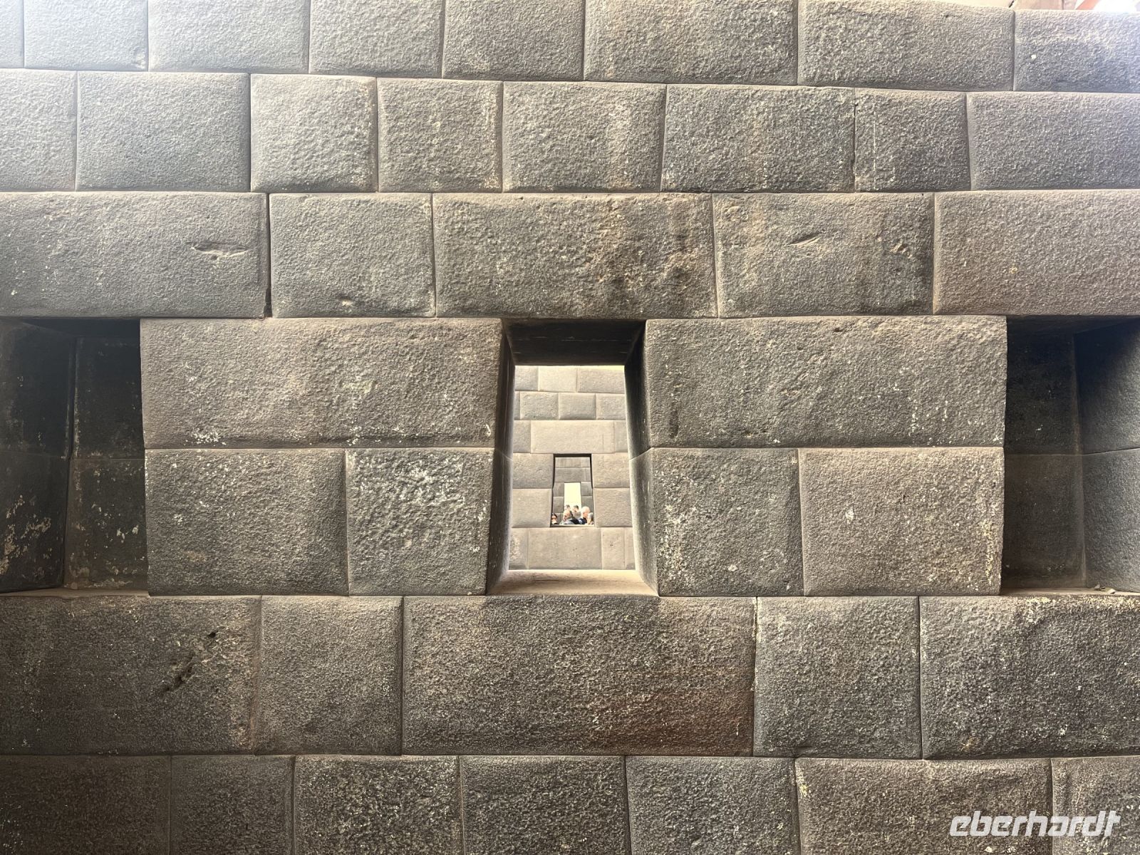 trapezförmige Fenster der Inka