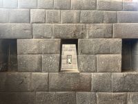 trapezförmige Fenster der Inka