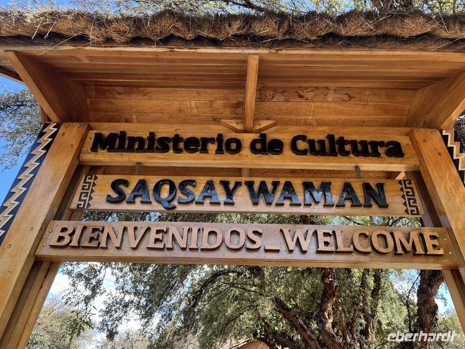 Eingang zur Inka Stätte Saqsaywaman