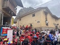 Stadtfest in Ollantaytambo