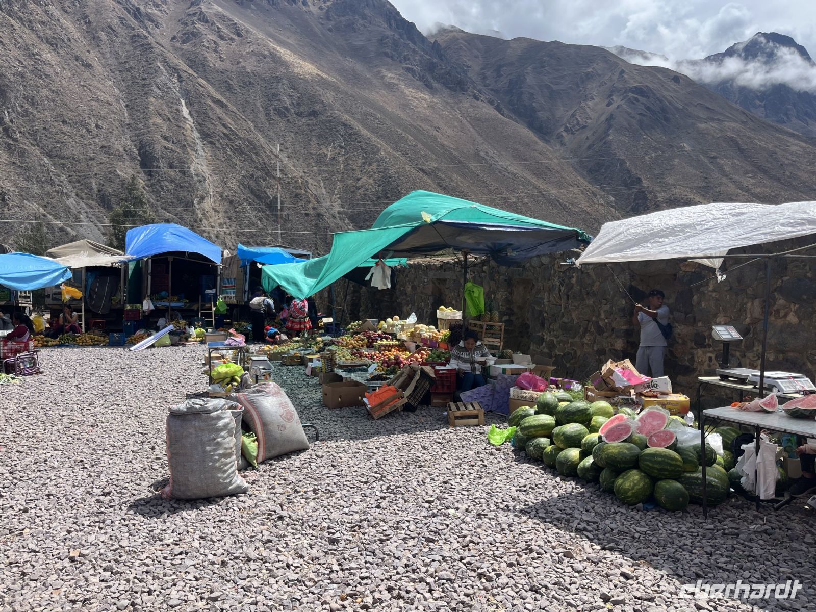 Markt in Ollantaytambo