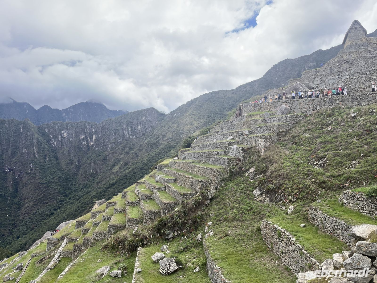 Terrassen in Machu Picchu