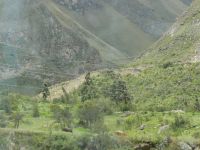 eine von mehreren Inkaanlagen zwischen Ollantaytambo und Machu Picchu &ndash; &copy; Andreas Böcker (Eberhardt TRAVEL)