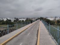 Alte Eisenbahnbrücke in Arequipa, jetzt für Fußgänger, Scooter- und Radfahrer &ndash; &copy; Andreas Böcker (Eberhardt TRAVEL)