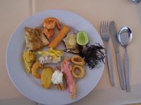 Unser Essen im Restaurant Big Ben (Huanchaco)
