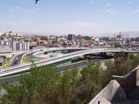 Blick auf den Flusslauf de Rio Chili