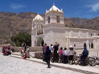 Die Dorfkirche in Maca