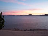 Dämmerung über dem Titicacasee