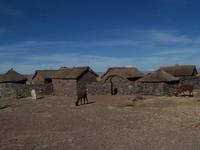 Stopp an einem Bauernhof