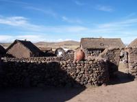 Blick auf den Bauernhof