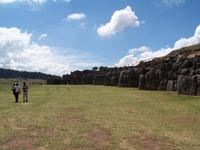 In Sacsayhuaman (Cusco)