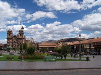 Plaza de Armas und Iglesia La Compania in Cusco