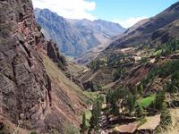 Blick ins Huancalle-Tal vom Mirador Taray
