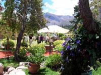 Mittagspause im Heiligen Tal im Restaurant Muna