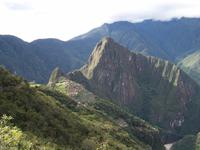 Blick vom Sonnentor auf Machu Picchu