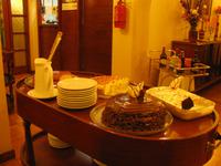 Dessertauswahl beim Abendessen