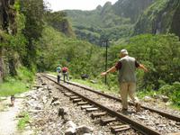 Wanderung entlang der Gleise
