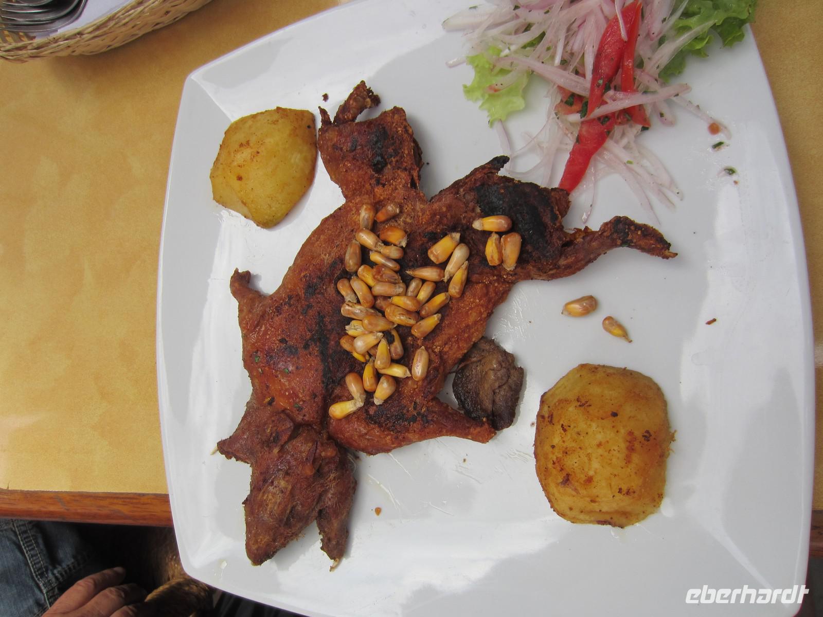 Nationalgericht Perus - Meerschweinchen