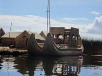 Schilfboot für Touristen