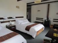 Hotelzimmer auf der Insel Suasi