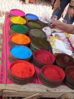 Farben auf dem Markt von Pisac