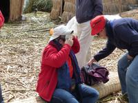 Titicaca See - Uros Insel