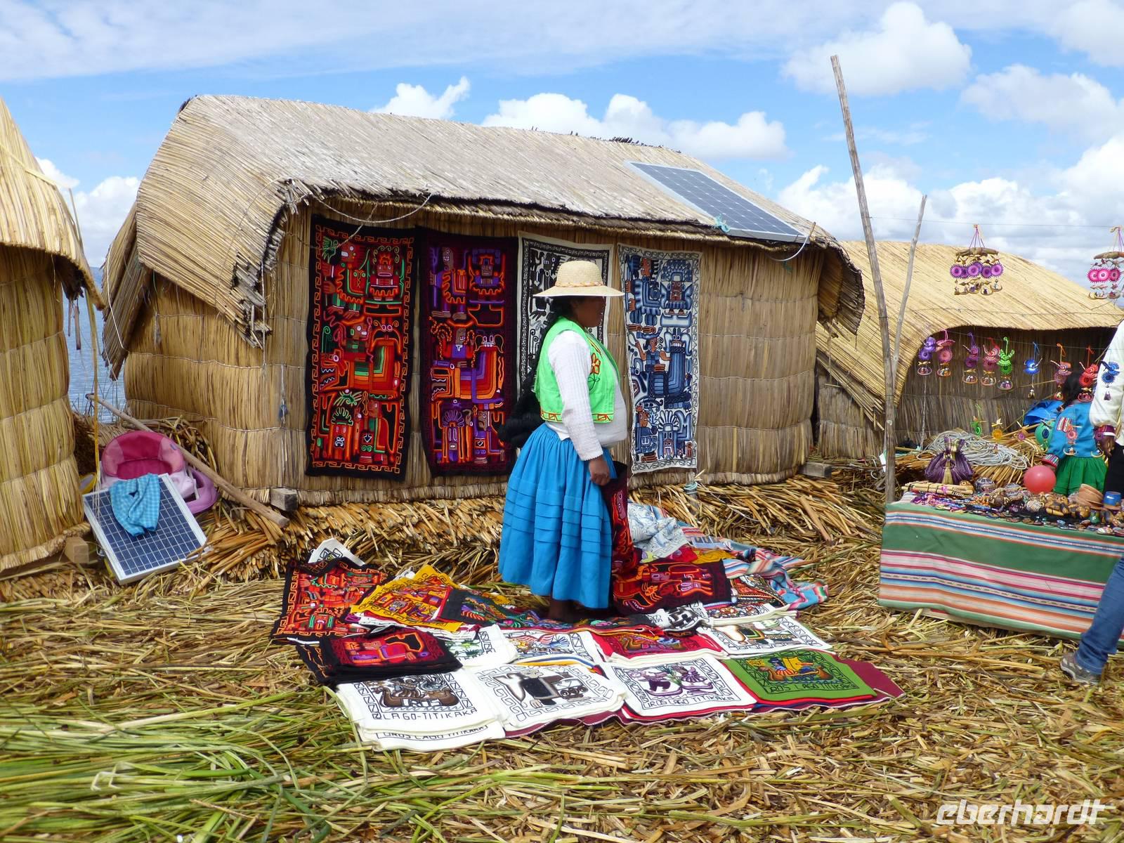Titicaca See - Uros Insel